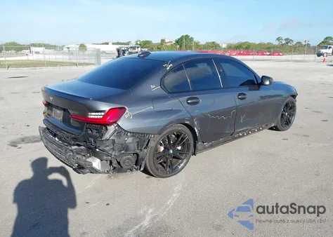 2022 BMW 330I из США, поврежденный, VIN 3MW5R1J04N8C53493